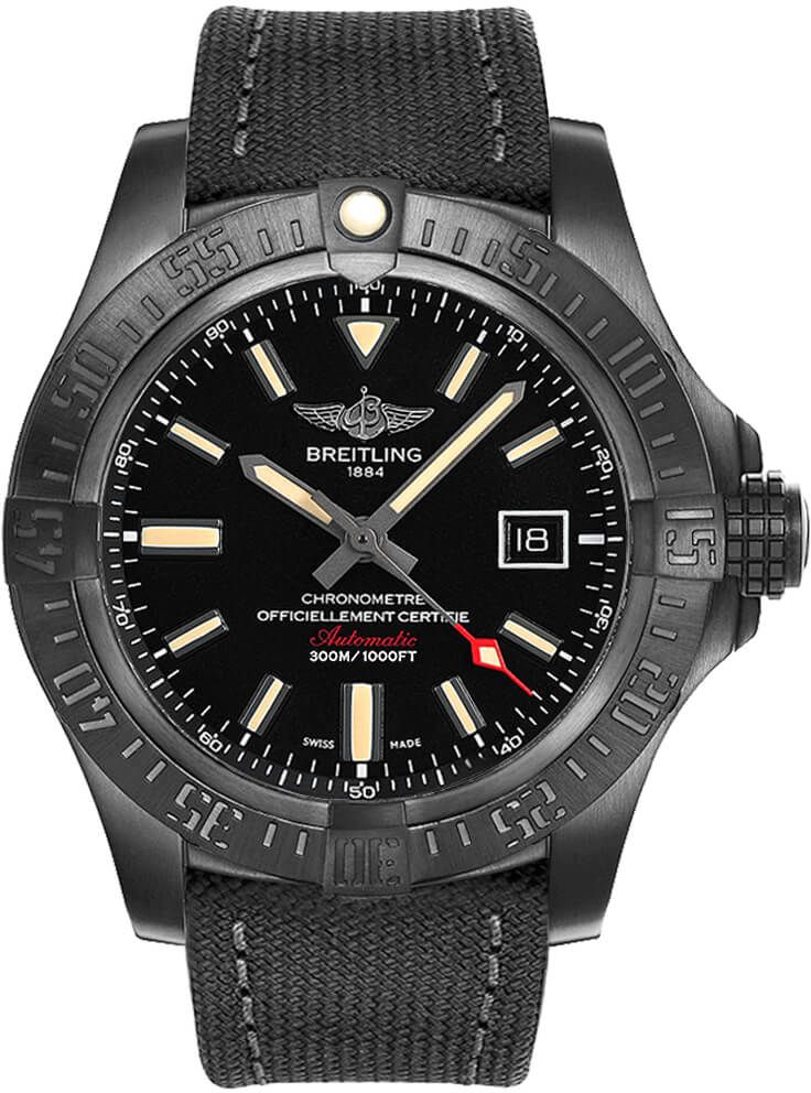 Review Breitling Avenger Blackbird 48mm Men's Watch V17310101B1W1 for sale